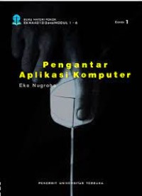 Image of Materi Pokok Pengantar Aplikasi Komputer / Eko Nugroho