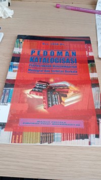 Image of Pedoman katalogisasi : perpustakaan muhammadiyah monograf dan terbitan berkala / Lasa