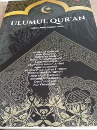 Image of Ulumul Qur'an / Mutik Nur Fadhilah