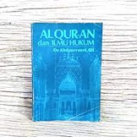Image of Al Qur - an dan Ilmu Hukum/ Abdoerraoef