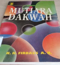 Image of Mutiara dakwah / Firdaus A.N.