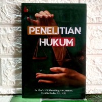 Image of Penelitian Hukum / Eka N.A.M. Sihombing