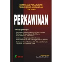 Image of Himpunan peraturan perundang - undangan tentang perkawinan / Djaja S. Meliala