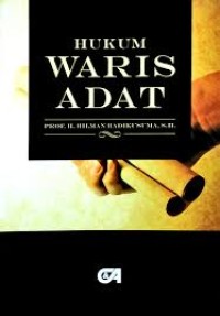 Image of Hukum Waris Adat / Hilman Hadikusuma