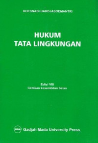 Image of Hukum Tata Lingkungan / Koesnadi Hardjasoemantri