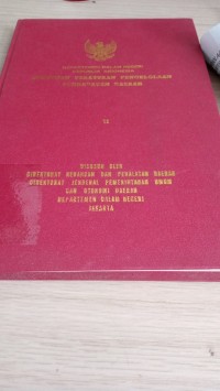 Image of Himpunan peraturan pengelolaan pendapatan daerah /Direktorat keuangan dan Peralatan Daerah Direktorat Jenderal Pemerintahan Umum dan Otonomi Daerah Departemen Dalam Negeri