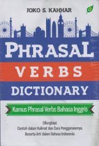 Image of Prasal verbs dictionary / Joko s. kahhar