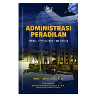 Image of Administrasi peradilan / Andi Hakim