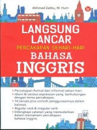 Image of Langsung Lancar Percakapan Sehari - Hari Bahasa Inggris