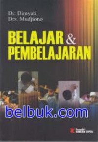 Image of Belajar dan pembelajaran / Dimyati