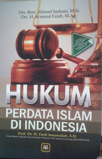 Image of Hukum Perdata Islam di Indonesia / Beni Ahmad Saebani