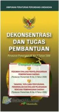 Image of Dekonsentrasi dan tugas pembantuan