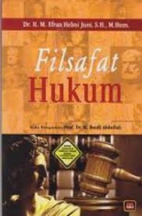Image of Filsafat Hukum / Efran Helmi Juni
