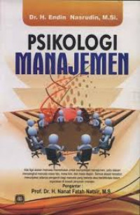 Image of Psikologi Manajemen / Endin Nasrudin