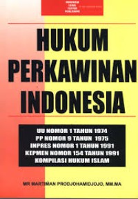 Image of Hukum Perkawinan Indonesia / Martiman Prodjohamidjojo