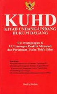 Image of KUHD: Kitab Undang-undang Hukum Dagang / Rhedbook Publisher