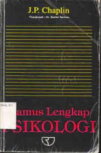 Image of Kamus lengkap Psikologi / James P. Chaplin