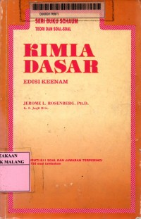 Image of Kimia Dasar / Jerome L. Rosenburg