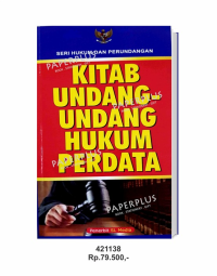 Image of Kitab Undang - Undang Hukum Perdata /  SL Media