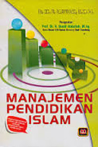 Image of Manajemen Pendidikan Islam / U. Saefullah