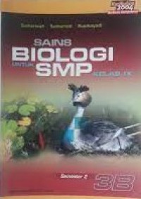 Image of Sains Biologi untuk SMP Kelas IX / Sumarwan