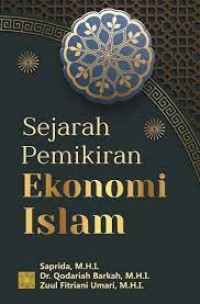 Image of Sejarah Pemikiran Ekonomi Islam / Saprida