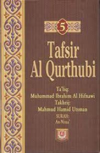 Image of Tafsir Al Qurthubi 5 / Syaikh Imam Al Qurthubi