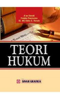 Image of Teori Hukum / A'an Efendi