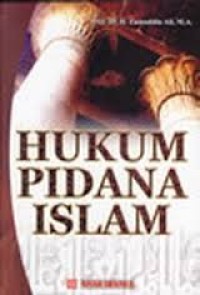 Image of Hukum Pidana Islam / Zainuddin Ali