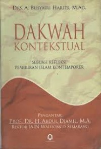 Image of Dakwah Kontekstual: sebuah refleksi pemikiran Islam kontemporer