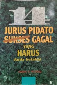 Image of 14 Jurus Pidato Gagal yang Harus Anda Ketahui / Marian K. Woodall
