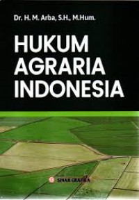 Image of Hukum Agraria Indonesia / Arba