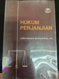 Image of Hukum Perjanjian / Abdulkadir Muhammad