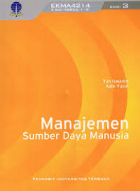 Image of Manajemen Sumber Daya Manusia / Yun Iswanto
