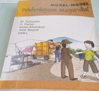 Image of Model - Model Pemberdayaan Masyarakat / Rr. Suhartini