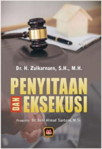 Image of Penyitaan dan Eksekusi / Zulkarnaen