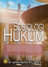 Image of Sosiologi Hukum (Edisi Pertama) / Serlika Aprita