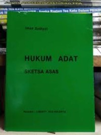 Image of Hukum Adat: dahulu, kini, dan akan datang / A. Suriyaman Mustari Pide