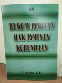 Image of Hukum jaminan hak jaminan kebendaan