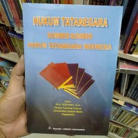 Image of Hukum tatanegara : Sumber-Sumber hukum tatanegara Indonesia / Soehino