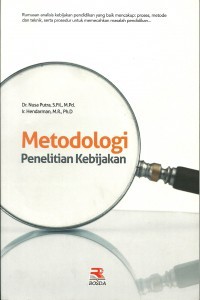 Image of Metodologi Penelitian Kebijakan / Nusa Putra