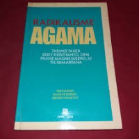 Image of Radikalisme Agama / Tarmizi Taher