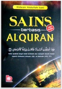 Image of Sains Berbasis Al Qur'an Edisi Kedua / Ridwan Abdullah Sani