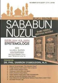 Image of Buku Pintar Sababun Nuzul dari Mikro hingga Makro / Mu'amar Zayn Qadafy