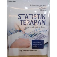 Image of Statistik Terapan : Untuk Penelitian ilmu sosial / Burhan Nurgiyantoro