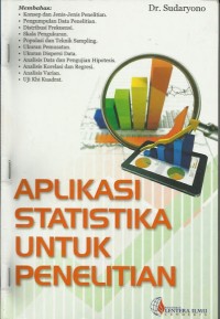 Image of Aplikasi Statistika Untuk Penelitian