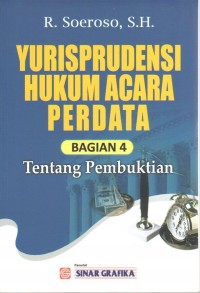 Image of Yurisprudensi Hukum Acara Perdata Bagian 4: tentang pembuktian