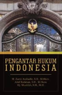 Image of Pengantar hukum Indonesia / Zaeni Asyhadie